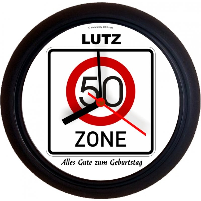 LUCKY CLOCKS / Wanduhren / personalisierte Geschenke für jeden Anlass