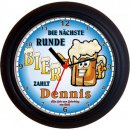 Bier-Sprüche Widmung - blau